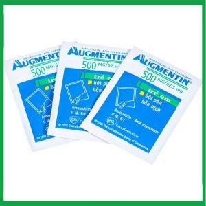 Nhà Thuốc Thành Hương - Bột Augmentin 500mg/62.5mg GSK điều trị nhiễm khuẩn 2 Nhà Thuốc Thành Hương - 00000966 augmentin 500mg 8124 63