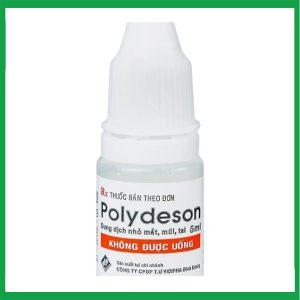 Nhà Thuốc Thành Hương - Thuốc nhỏ mắt, mũi, tai Polydeson Vidipha điều trị viêm kết mạc, viêm mí mắt, viêm xoang 2 Nhà Thuốc Thành Hương - 00006032 polydeson 3463 6103 lar