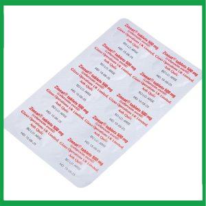 Nhà Thuốc Thành Hương - Zinnat Tablets 500mg trị nhiễm khuẩn 2 Nhà Thuốc Thành Hương - 00008252 zinnat tablets 500mg 62