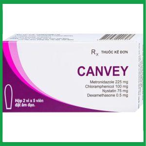 Viên đặt âm đạo Canvey Farmaprim điều trị nhiễm khuẩn âm đạo