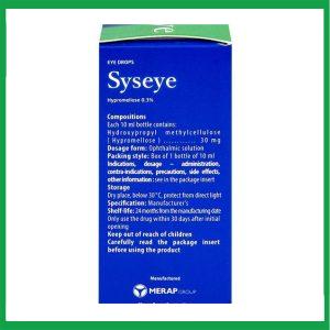 Nhà Thuốc Thành Hương - 00018322 syseye merap 10ml thuoc 2