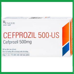 Thuốc Cefprozil 500-US điều trị nhiễm khuẩn