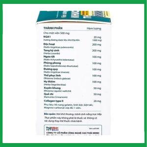 Nhà Thuốc Thành Hương - Viên xương khớp Khương Thảo Đan hỗ trợ làm trơn khớp và phục hồi sụn khớp (120 viên) 2 Nhà Thuốc Thành Hương - 00029537 khuong thao dan 120 vie 2