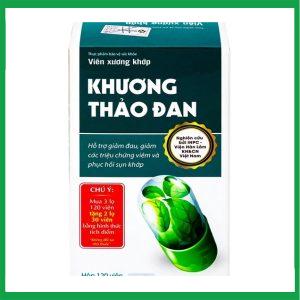Nhà Thuốc Thành Hương - Viên xương khớp Khương Thảo Đan hỗ trợ làm trơn khớp và phục hồi sụn khớp (120 viên) 3 Nhà Thuốc Thành Hương - 00029537 khuong thao dan 120 vie 3