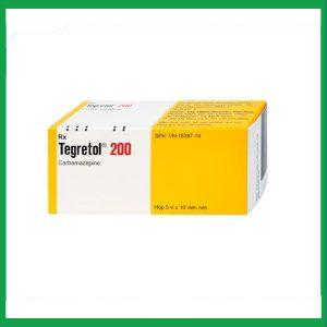 Thuốc Tegretol 200 điều trị bệnh động kinh (5 vỉ x 10 viên)