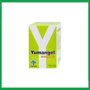 Hỗn dịch uống Yumangel Yuhan kháng acid và cả thiện loét dạ dày - tá tràng (20 gói x 15ml)