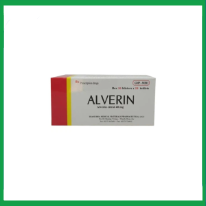 Nhà Thuốc Thành Hương - Thuốc Alverin 40mg chống đau do co thắt cơ trơn đường tiêu hoá (10 vỉ x 10 viên) 1 Nhà Thuốc Thành Hương - 1 29
