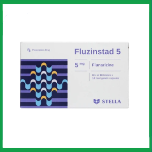 Nhà Thuốc Thành Hương - Thuốc Fluzinstad điều trị dự phòng cơn đau nửa đầu (10 vỉ x 10 viên) 1 Nhà Thuốc Thành Hương - 1 5