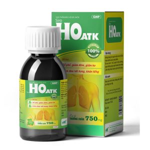 Siro Ho ATK - hỗ trợ giảm đau rát họng, hỗ trợ bổ phế, giảm đờm, giảm ho