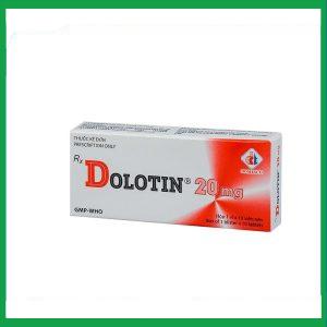 Nhà Thuốc Thành Hương - Thuốc Dolotin 20mg hỗ trợ dự phòng tiên phát bệnh mạch vành (1 vỉ x 10 viên) 1 Nhà Thuốc Thành Hương - 2 1