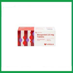 Nhà Thuốc Thành Hương - Thuốc Bisoprolol 2.5mg Tablets Stella điều trị tăng huyết áp, đau thắt ngực mạn tính ổn định (3 vỉ x 10 viên) 2 Nhà Thuốc Thành Hương - 2 11