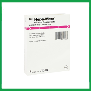 Nhà Thuốc Thành Hương - Thuốc tiêm Hepa Merz 5g điều trị xơ gan, gan nhiễm mỡ, viêm gan (5 ống x 10ml) 2 Nhà Thuốc Thành Hương - 2 11