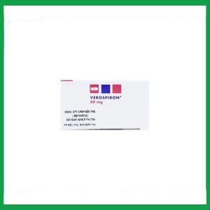 Nhà Thuốc Thành Hương - Thuốc Verospiron 50mg điều trị tăng huyết áp (3 vỉ x 10 viên) 2 Nhà Thuốc Thành Hương - 2 15