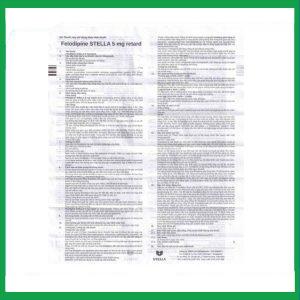 Nhà Thuốc Thành Hương - Thuốc Felodipine Stella 5mg Retard kiểm soát tăng huyết áp (10 vỉ x 10 viên) 1 Nhà Thuốc Thành Hương - 2 16