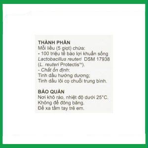 Nhà Thuốc Thành Hương - Men vi sinh BioGaia Protectis Baby Drops bổ sung lợi khuẩn cho đường tiêu hóa (5ml) 2 Nhà Thuốc Thành Hương - 2 21 1