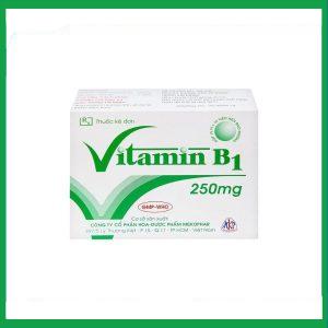 Nhà Thuốc Thành Hương - Thuốc Vitamin B1 250mg Mekophar điều trị tình trạng thiếu Vitamin B (10 vỉ x 10 viên) 1 Nhà Thuốc Thành Hương - 2 23 1