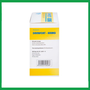 Nhà Thuốc Thành Hương - Dung dịch Davinfort 800mg/10ml Hataphar điều trị chứng chóng mặt (20 ống x 10ml) 1 Nhà Thuốc Thành Hương - 2 6