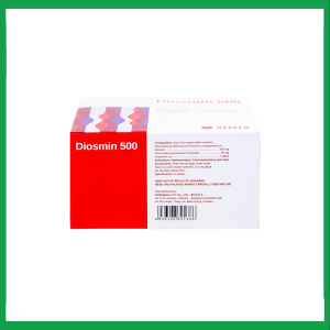 Nhà Thuốc Thành Hương - Thuốc Diosmin 500 điều trị triệu chứng liên quan đến suy tĩnh mạch - mạch bạch huyết (6 vỉ x 10 viên) 2 Nhà Thuốc Thành Hương - 3 11 1