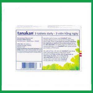Nhà Thuốc Thành Hương - Thuốc Tanakan điều trị triệu chứng rối loạn nhận thức ở người lớn tuổi (2 vỉ x 15 viên) 2 Nhà Thuốc Thành Hương - 3 3