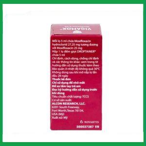 Nhà Thuốc Thành Hương - Thuốc nhỏ mắt Vigamox điều trị viêm kết mạc (5ml) 2 Nhà Thuốc Thành Hương - 3 5 2