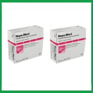 Nhà Thuốc Thành Hương - Thuốc tiêm Hepa Merz 5g điều trị xơ gan, gan nhiễm mỡ, viêm gan (5 ống x 10ml) 3 Nhà Thuốc Thành Hương - 3 9 1