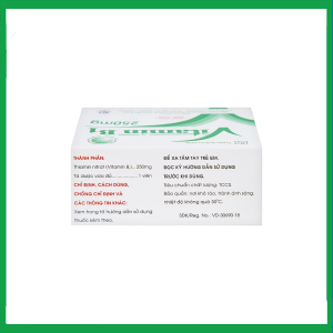 Nhà Thuốc Thành Hương - Thuốc Vitamin B1 250mg Mekophar điều trị tình trạng thiếu Vitamin B (10 vỉ x 10 viên) 3 Nhà Thuốc Thành Hương - 4 17