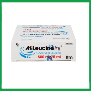 Nhà Thuốc Thành Hương - Dung dịch tiêm AtiLeucine inj 500mg/5ml An Thiên điều trị triệu chứng cơn chóng mặt (2 vỉ x 5 ống) 4 Nhà Thuốc Thành Hương - 4 3 2