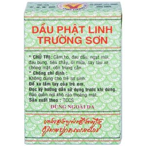Nhà Thuốc Thành Hương - 400002257 dau phat linh truong so