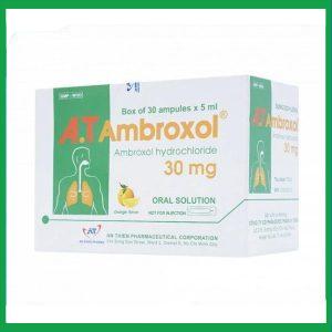 Nhà Thuốc Thành Hương - Dung dịch uống A.T Ambroxol 30mg An Thiên làm loãng nhầy 3 Nhà Thuốc Thành Hương - A.T Ambroxol 30mg 1