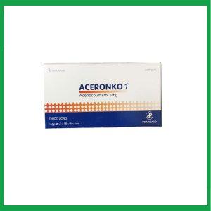 Thuốc Aceronko 1mg Pharbaco (Hộp 3 Vỉ x 10 Viên)