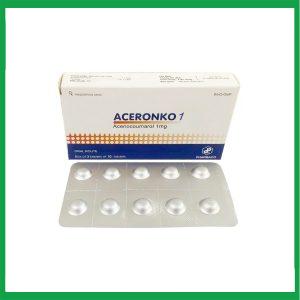 Nhà Thuốc Thành Hương - Thuốc Aceronko 1mg Pharbaco (Hộp 3 Vỉ x 10 Viên) 1 Nhà Thuốc Thành Hương - ACERONKO 1.2 1