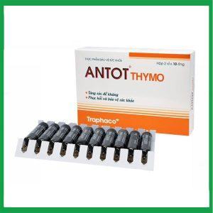 Dung dịch uống Antot Thymo Traphaco tăng cường sức đề kháng (2 vỉ x 10 ống x 10ml)