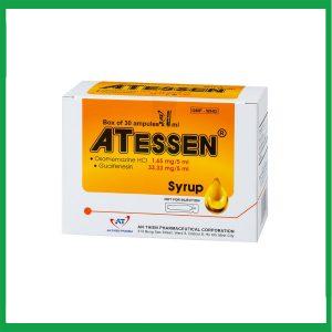 Nhà Thuốc Thành Hương - Siro ATessen An Thiên hỗ trợ giảm ho khan, ho không đờm, ho mạn tính (30 ống x 5ml) 2 Nhà Thuốc Thành Hương - AT1