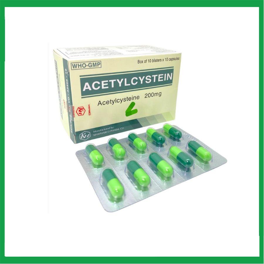 Acetylcysteine200mg.jpg Nhà Thuốc Thành Hương - Acetylcysteine200mg