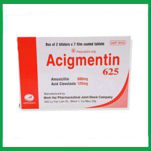 Nhà Thuốc Thành Hương - Acigmentin 625mg 2