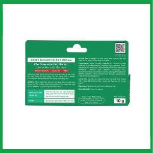 Nhà Thuốc Thành Hương - Kem Acnes Blemish Clear kháng khuẩn, giảm mụn sưng đỏ tuýp 10g 2 Nhà Thuốc Thành Hương - Acnes Blemish Clear 1