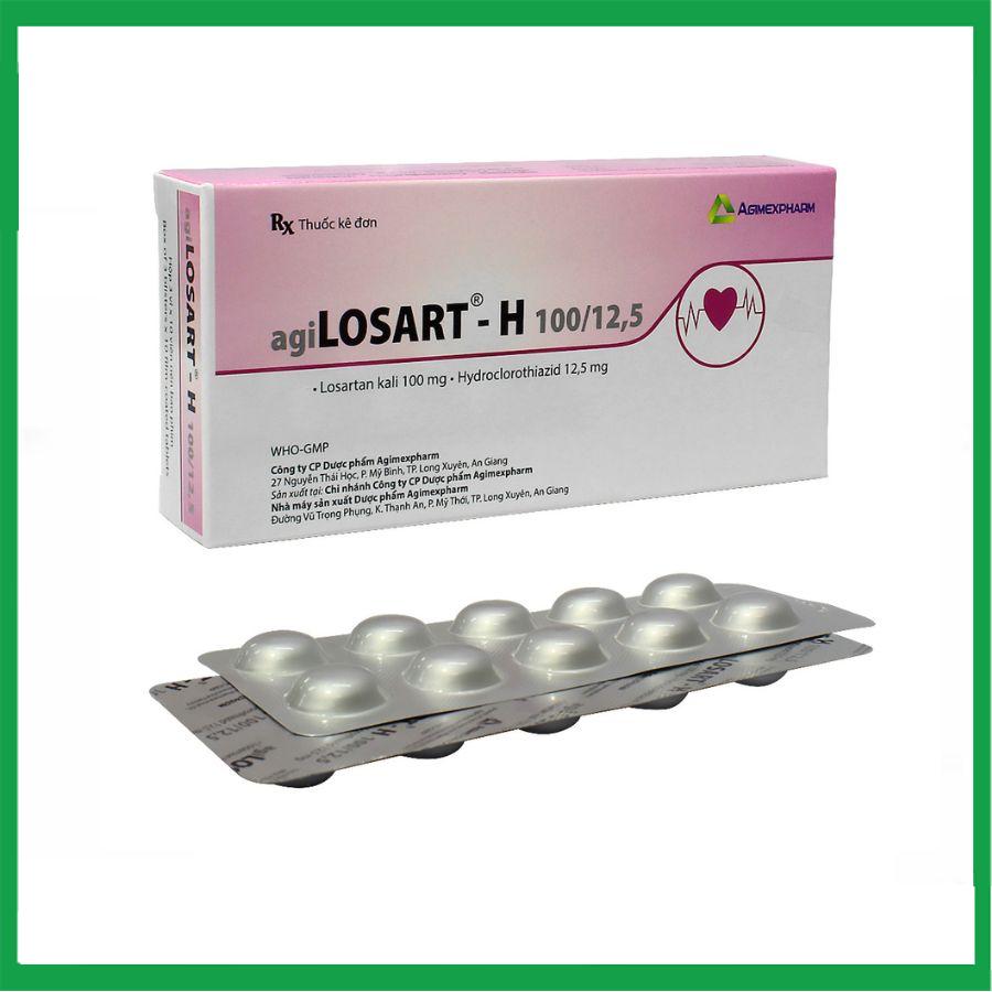 AgiLosart-H-100-125.jpg Nhà Thuốc Thành Hương - AgiLosart H 100 125