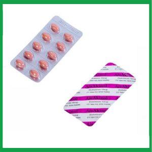 Nhà Thuốc Thành Hương - Thuốc Aju Akinol điều trị mụn trứng cá nang sần (3 vỉ x 10 viên) 2 Nhà Thuốc Thành Hương - Aju Akinol 2