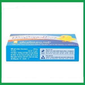 Nhà Thuốc Thành Hương - Hỗn dịch uống Akitykity-New 200mg hương cam diệt giun sán, ấu trùng và trứng (2 gói x 1.5g) 2 Nhà Thuốc Thành Hương - Akitykity New 3