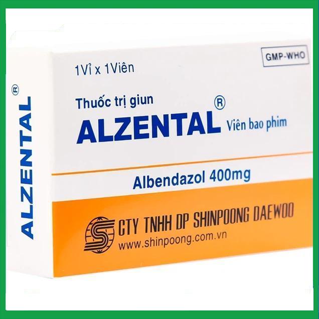 Alzental-400m.jpg Nhà Thuốc Thành Hương - Alzental 400m