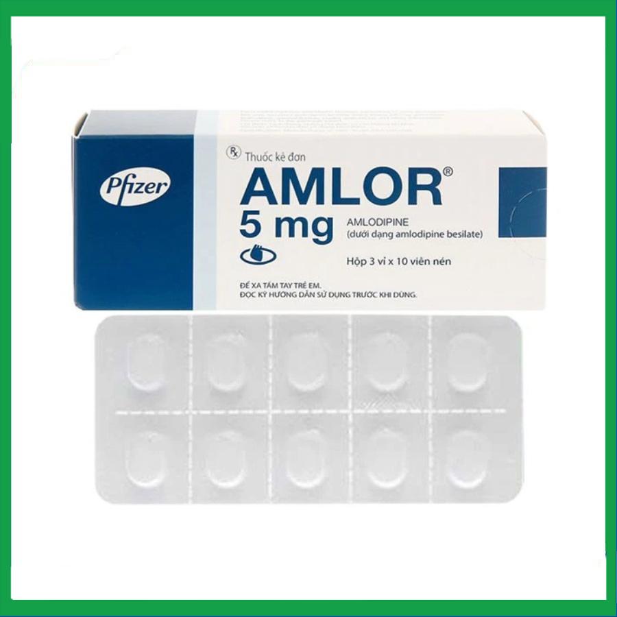 Amlor-Pfizer-5mg.jpg Nhà Thuốc Thành Hương - Amlor Pfizer 5mg