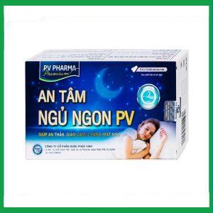 Viên uống An Tâm Ngủ Ngon PV Pharma giúp an thần, giảm căng thẳng (5 vỉ x 10 viên)