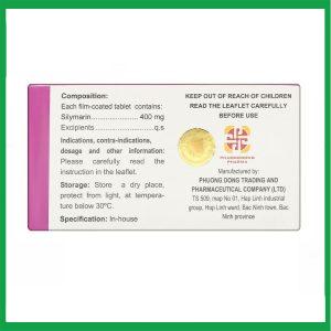 Nhà Thuốc Thành Hương - Thuốc Anbaliv Phương Đông hỗ trợ điều trị các bệnh về gan (6 vỉ x 10 viên) 2 Nhà Thuốc Thành Hương - Anbaliv1