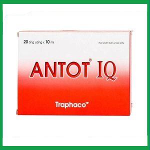 Dung dịch Antot IQ Traphaco hỗ trợ sự phát triển não bộ, giúp trẻ ăn ngon miệng (20 ống x 10ml)
