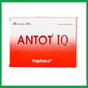 Dung dịch Antot IQ Traphaco hỗ trợ sự phát triển não bộ, giúp trẻ ăn ngon miệng (20 ống x 10ml)