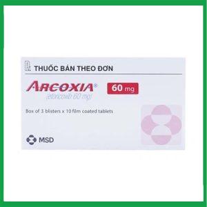 Thuốc Arcoxia 60mg MSD điều trị viêm khớp dạng thấp