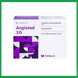 Dung dịch uống Argistad 1g Stella điều trị tăng amoniac huyết (20 ống x 5ml)