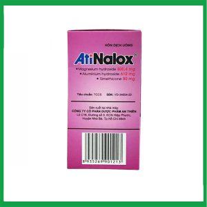 Nhà Thuốc Thành Hương - Hỗn dịch uống AtiNalox 15g An Thiên điều trị viêm loét dạ dày - tá tràng cấp, mạn tính (20 gói) 1 Nhà Thuốc Thành Hương - AtiNalox2