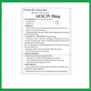 Nhà Thuốc Thành Hương - Thuốc Atmecin Hà Nam điều trị suy tĩnh mạch mãn tính (6 vỉ x 10 viên) 1 Nhà Thuốc Thành Hương - Atmecin2