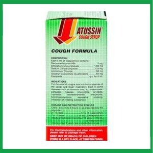 Nhà Thuốc Thành Hương - Siro Atussin United giảm các triệu chứng ho (60ml) 3 Nhà Thuốc Thành Hương - Atussin United 2